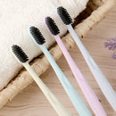 8Pcs Bamboo Charcoal Nano Ultra Soft Oral Hygiene Toothbrush Solid Ora GPP