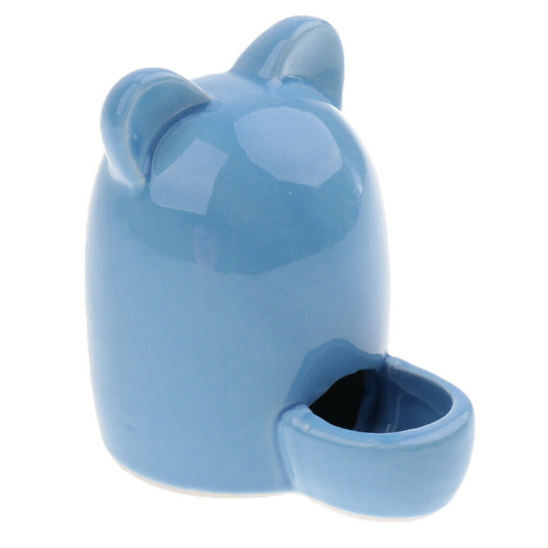 Ceramic Hamster Small Pet Automatic Water Drinker Feeder Color Random