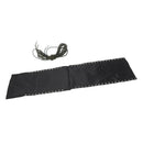Black Replacement Cloth & Cord Laces approx. 2M For Patio Folding Recliners