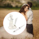 Elegant Wedding Guest Pen Set with Tulle Crystal Decor Party Supply gdh TQK
