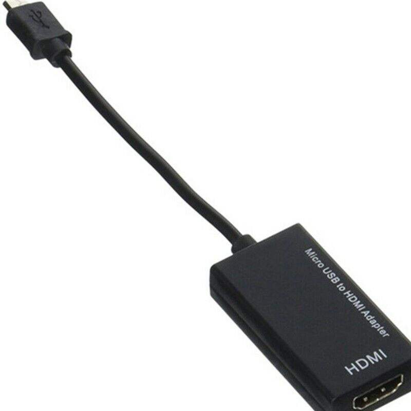 Portable Mobile Phone Micro-Usb To Hdmi Adapter 1080P Mhl Hdtv Cable Audio  S1B1