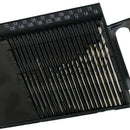 20pcs HSS Mini Micro Twist Drill Bits 0.3-1.6mm High Speed Steel Hand Spiral Set