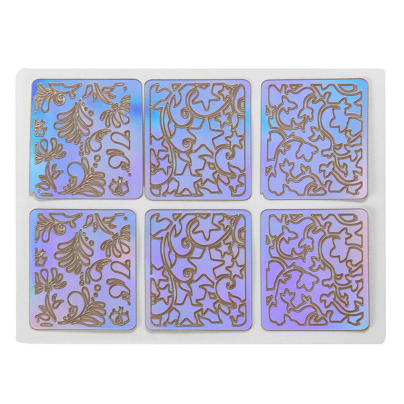 24pcs Nail Art Stickers Waterproof Salon Nail Beauty Trandfer Decoration