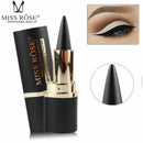 Miss Rose Brand Matte Black Eyeliner Black Makeup Eyes Pencil Black Gel Eye