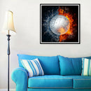 5D DIY Full Drill Diamond Painting Football Embroidery Mosaic Craft Kit