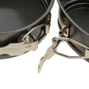 3x Springform Pan Non-stick Cheesecake Round Detachable Cake Bakeware SetNew