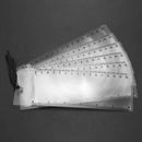 6 Pcs Bookmark Ruler Magnifier Fresnel Lens 3x Magnifying Sheet Clear M5K9