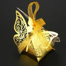 New 50pcs Butterfly Wedding favor box candy box gift box wedding favors evenU1H1