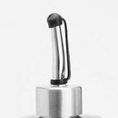 1 pcs Transparent Seasoning Oil Can 350ml Stainless Steel High Quality