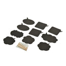 10X DIY Photo Booth Prop Wedding Birthday Party Black Card Chalkboard Stic â„–[