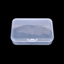 Clear Plastic Transparent With Lid Storage Box Collection Container Case -TOCA