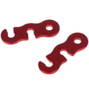 10pcs Aluminium Alloy Adjuster Tent Rope Tightener Tensioner Quick Rele OZ