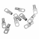 10 pcs Copper Tube 16Mm X 8Mm Lug Battery Starter Cable Welding Crimp Termi