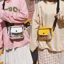 Women Transparent Versatile Messenger Bag Shoulder Fashion Bag Crossbody Ba X5K7