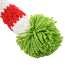 Christmas Crochet Knit Baby Photo Hat Green Red