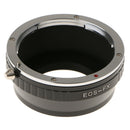 Metal Adapter Ring for Canon EOS EF EF-S Lens To  FX Camera Body X-Pro1 Black