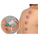 Chinese Body Cupping Massage Therapy Traditional Treatment 12 Pcs Cups + Cube e5