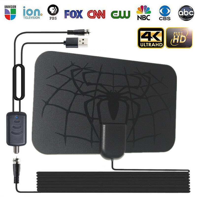 Amplifier Antenna TV Digital HD 960 Miles 1080P Indoor Antenna Signal Booster