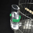 Bird Food Water Feeding Automatic Drinker Parrot Pet Dispenser Cage wit XGN