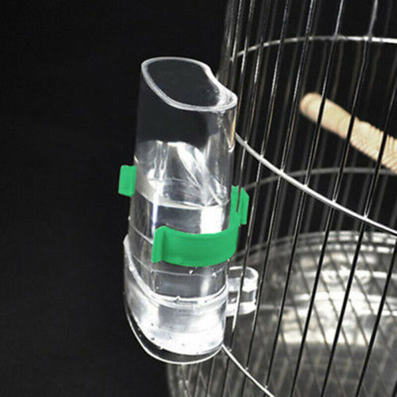 Bird Food Water Feeding Automatic Drinker Parrot Pet Dispenser Cage wit XGN