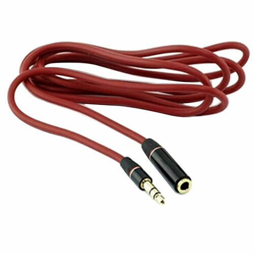 4ft 3.5MM Audio Aux Headphone Cable Extension Stereo Femal V3Y8 Cord to Mal C0D8