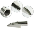 Strong Durable 22mm 316 Stainless Steel Rail End for Marine Boat Tube H NMW