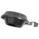 Round Solar Wall Light Waterproof Outdoor Landscape Lamp (Light Control)