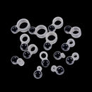 14x fishing rod wire ring fishing line guide ring silicone different size1-14 OZ