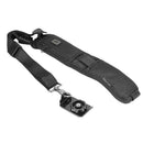 Black Single Shoulder Sling Belt Strap for DSLR Digital SLR Camera Quick Rapid