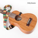 Ethnic Pattern Guitar Accessories Hawaii Belt Ukulele Strap With Hook Portable