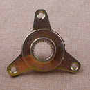 1x 23T 3 Stud 78mm Spline Wheel Rear Axle Hub Fit For 110cc Quad Dirt Bike ATV