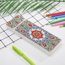 DIY Mandala Special Shaped Diamond Painting 2 Grids Stationery Storage Box