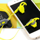 E180 Sweatproof Bluetooth Earphones Sport Stereo Bass Earbuds w/In-Line Mic