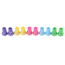 10Pcs Kid Cartoon Fun Self Inking Rubber Stamps Scrapbooking Cute School Craft