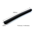 Universal 63mm 2.5in Black Flexible Telescopic Air Cleaner Intake Hose