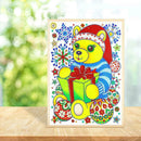5D DIY Special Shaped Diamond Painting Bear Cross Stitch Mosaic Kits Decor