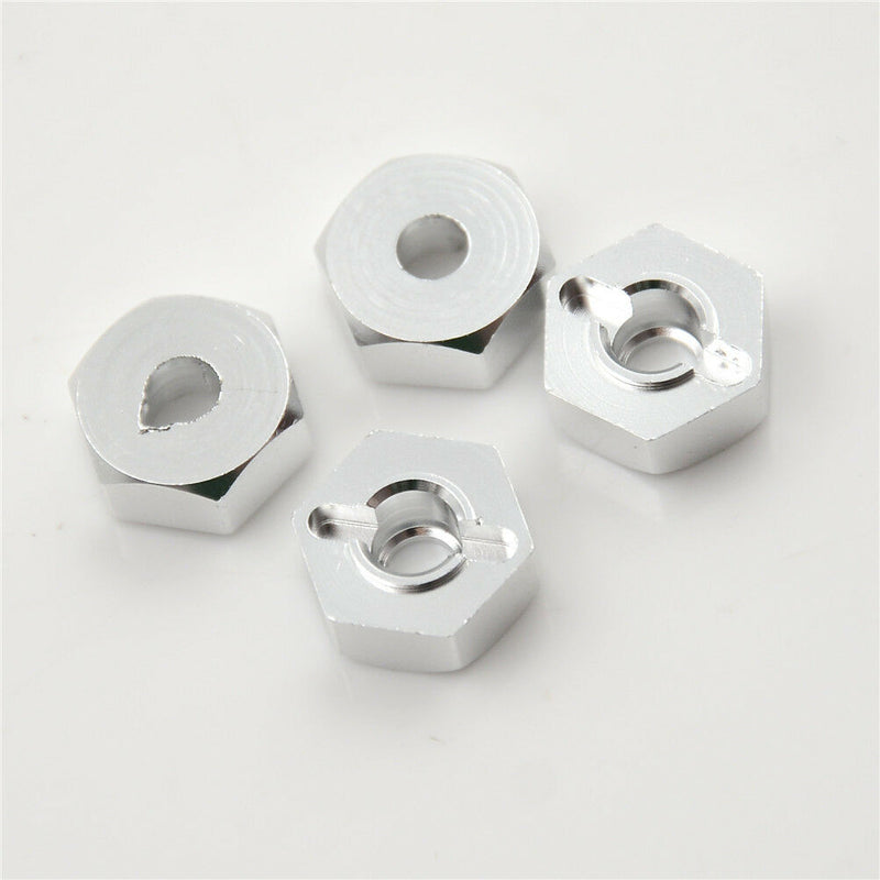 1:10 5MM Thickness 12mm Wheel HEX 5.0 Hubs Drive Adaptor Pins & Screws 3c