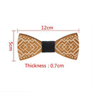 Costume Decor Bow Tie Plaid/Print/Geometric Chic Gifts Wooden Bow Ties Part S1T2