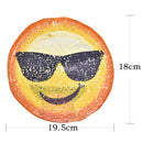 Reversible Sequined Sew On Patches for clothes DIY Coat Sweater Applique J