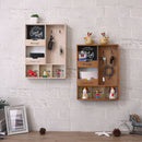 Storage Rack Three Layer Hook Hanging Wall Decoration Holder Living Room Ke