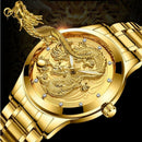 Fngeen Creative Dragon Luxury Fashion Steel Strap Watch Men Quartz-Watch Ca U2P1