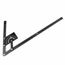 0-180 Degree Angle Finder Marking Gauge Multifunction Protractor Measuring Ruler