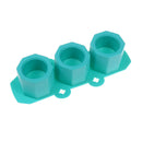 Concrete Molds Silicone Cactus Flower Pot Mold Ceramic Clay Craft Cup Mould   Gw