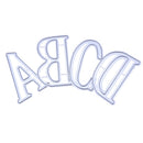 5CM Large Big Alphabet Letters Cutting Dies Stencils Metal for DIY Scrapbooking