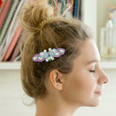 3pcs Butterfly Rhinestone Hair Clip DIY Crystal Bowknot Barrettes (Style 5) A