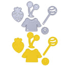 5pcs Metal Fruit Cutting Dies DIY Scrapbook Album Stencils Embossing Tool