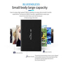 Blueendless T8 2.5 inch USB3.0 Hard Drive Disk External Box (80GB)(Black) A