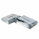 2 Pcs Emergency Solar Blankets Extra Thick Disaster Survival Tent Camping R N8F4