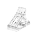 1pc Plastic Reusable Fixing Clamp UV Glue Fixed Clip Salon Manicure Tools