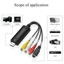 USB 2.0 Audio TV Video VHS to PC DVD VCR Converter Card Easy Adapter new R7Q1